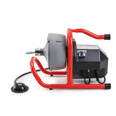 Ridgid Machine with: C-13IC, 5/16" x 35' (8 mm x 10.7 m) Cable with Inner Drum 71702